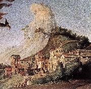 Piero di Cosimo Perseus Frees Andromeda (detail) oil painting artist